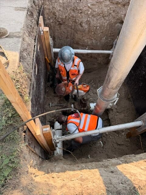 Hydro excavation